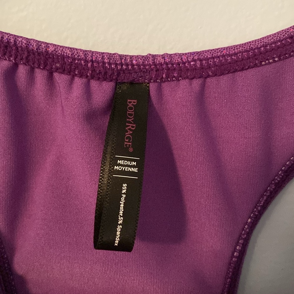Body Rage purple bra - Picture 3 of 4